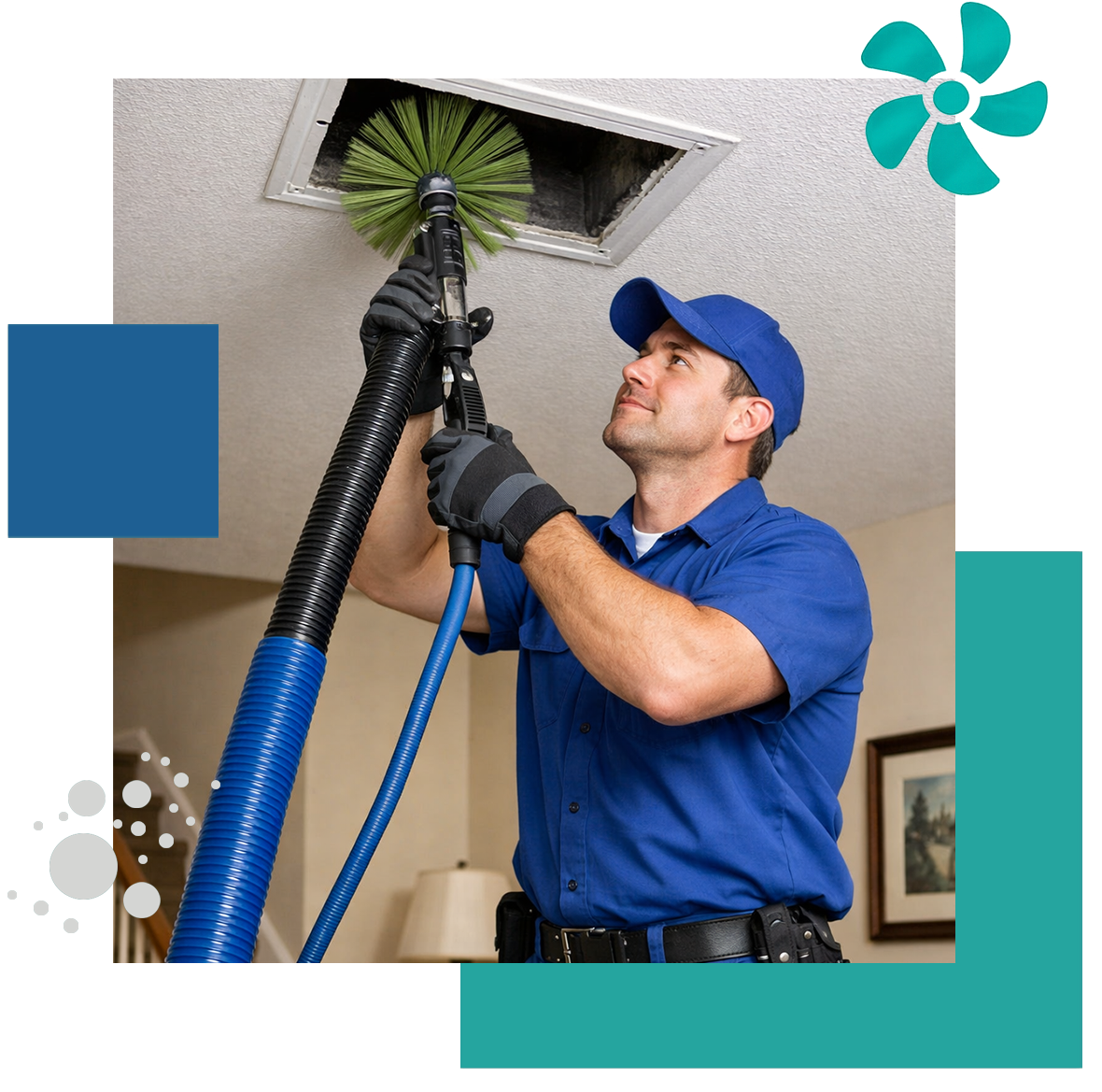 air duct cleaning improving indoor air quality Richardson TX